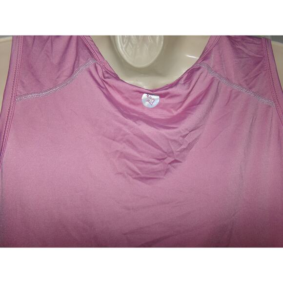 Torrid Active pink lightning tank top 1 reflective on back for running - Picture 3 of 5
